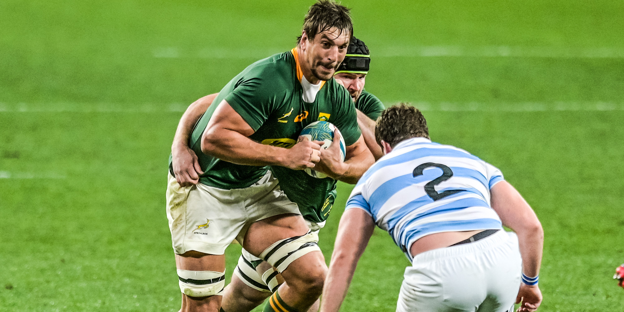 Eben Etzebeth will face Argentina for the 18th time - a new Springbok record.