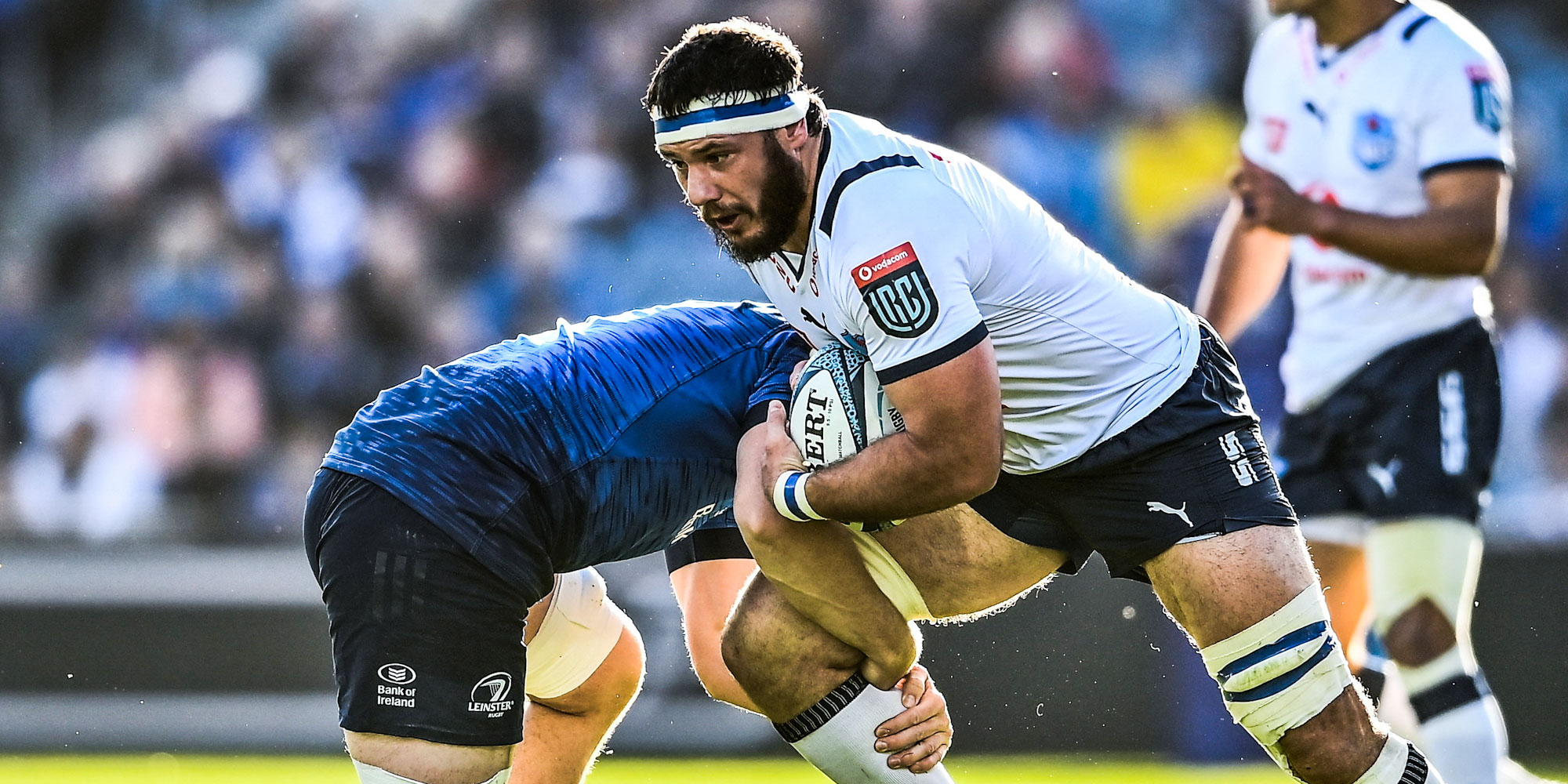 Vodacom Bulls captain Marcell Coetzee put in yet another massive shift and scored one of their tries.