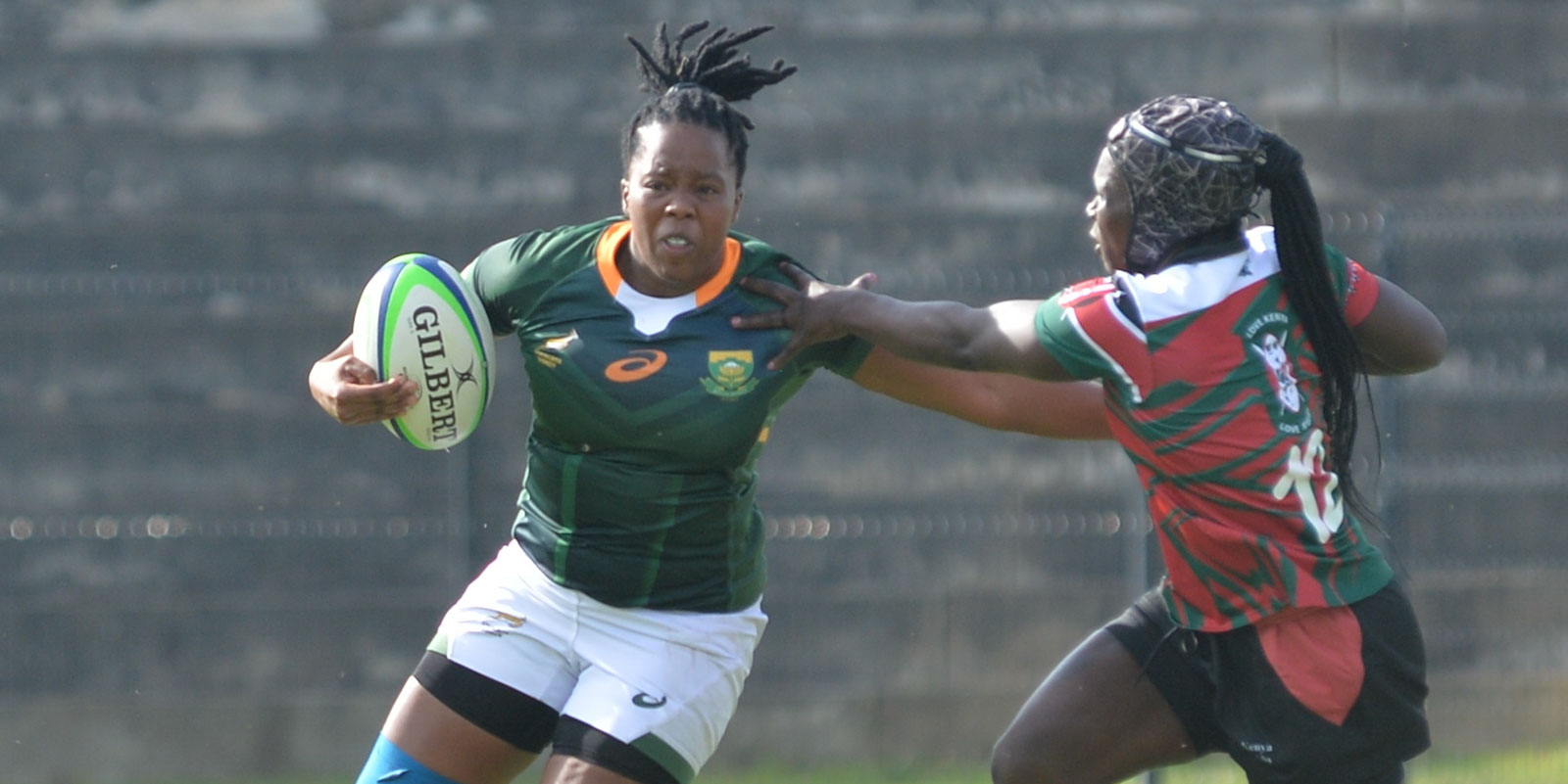 Chumisa Qawe in action against Kenya last year.