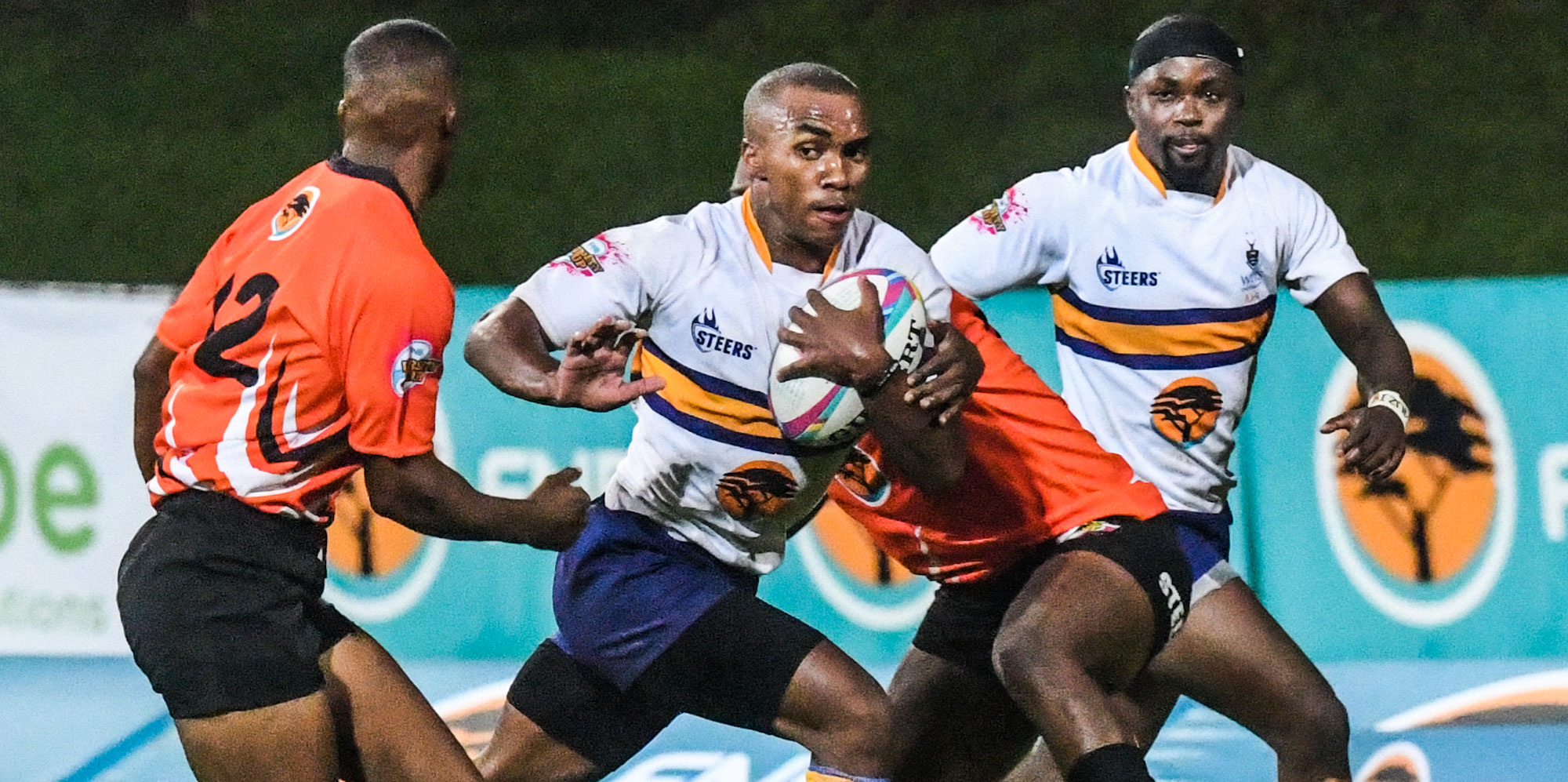 Action from the Joburg Derby between UJ and Wits.