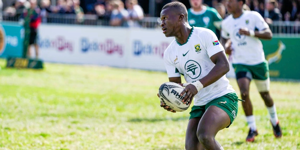 Ncutu Kepe goes over for his try.