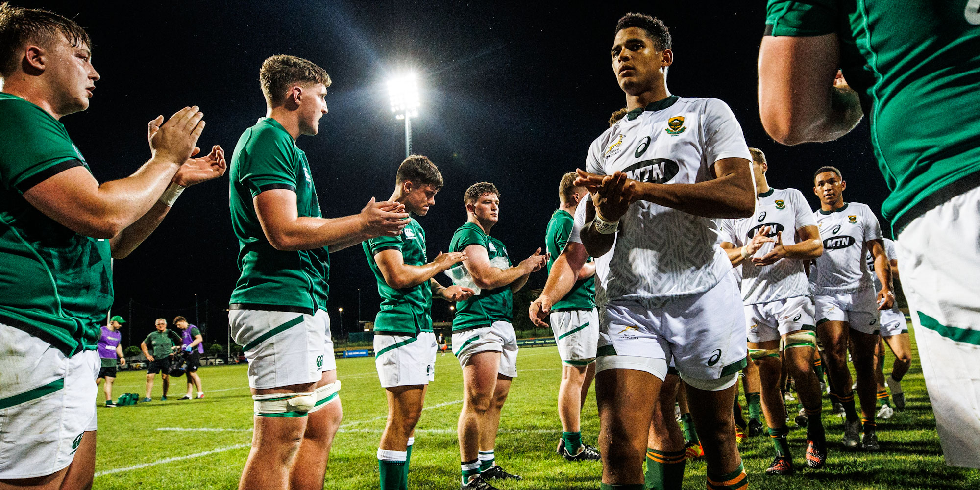 Sacha Feinberg-Mngomezulu captained the Junior Springboks earlier this year.