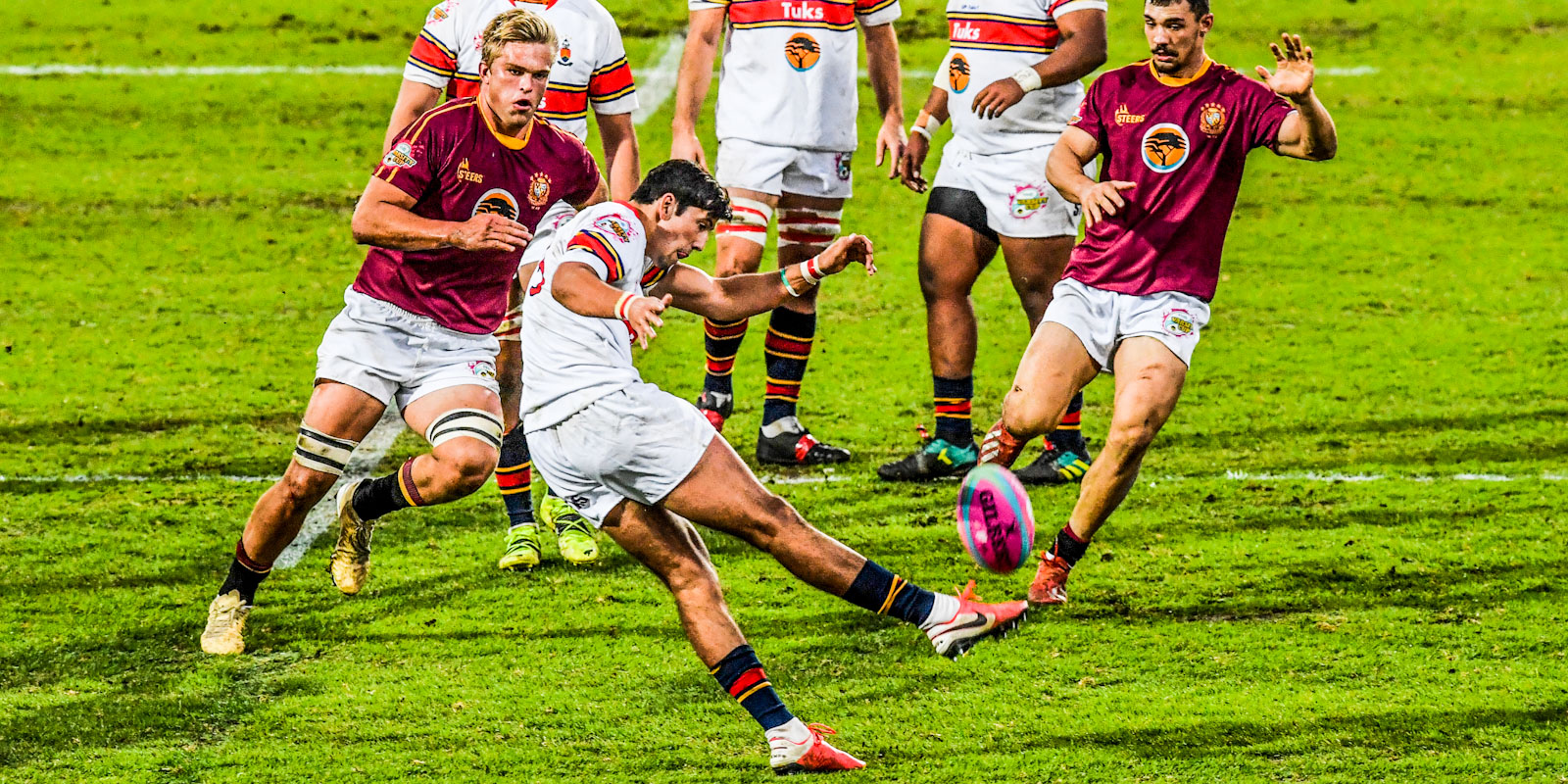 Zander du Plessis re-wrote the FNB Varsity Cup record books on Friday.
