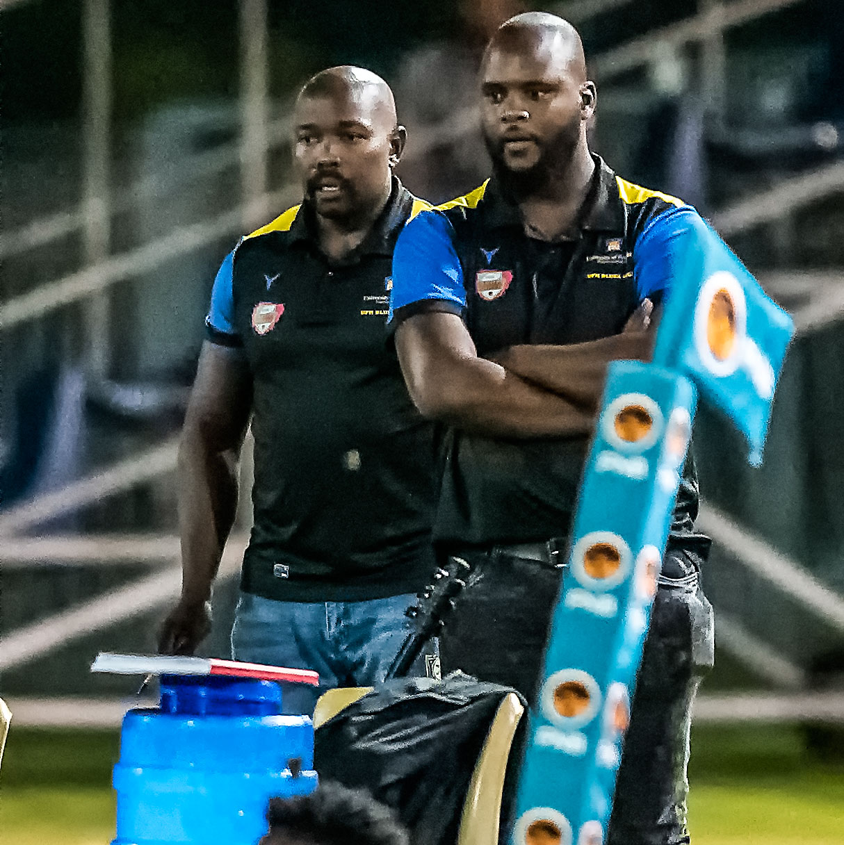 Lumumba Currie (left) has been appointed as the Bulldogs' new head coach.