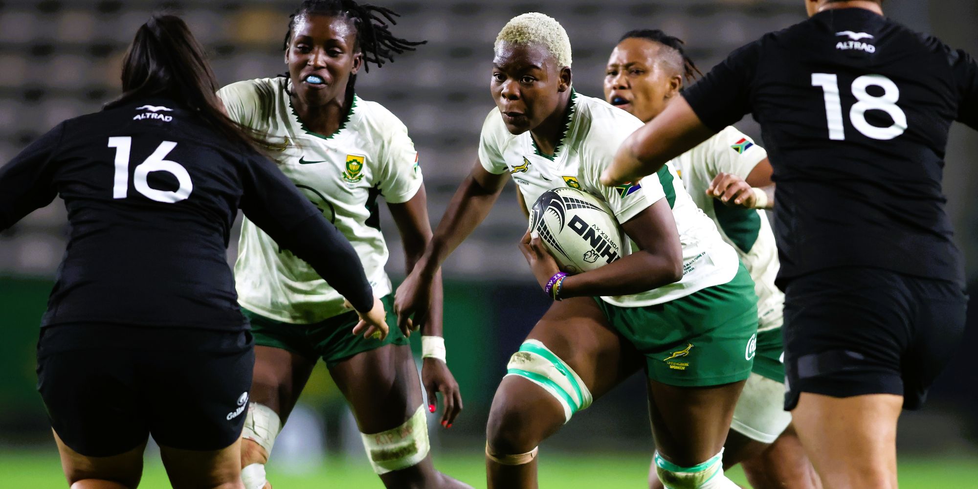 Vainah Ubisi on the charge.