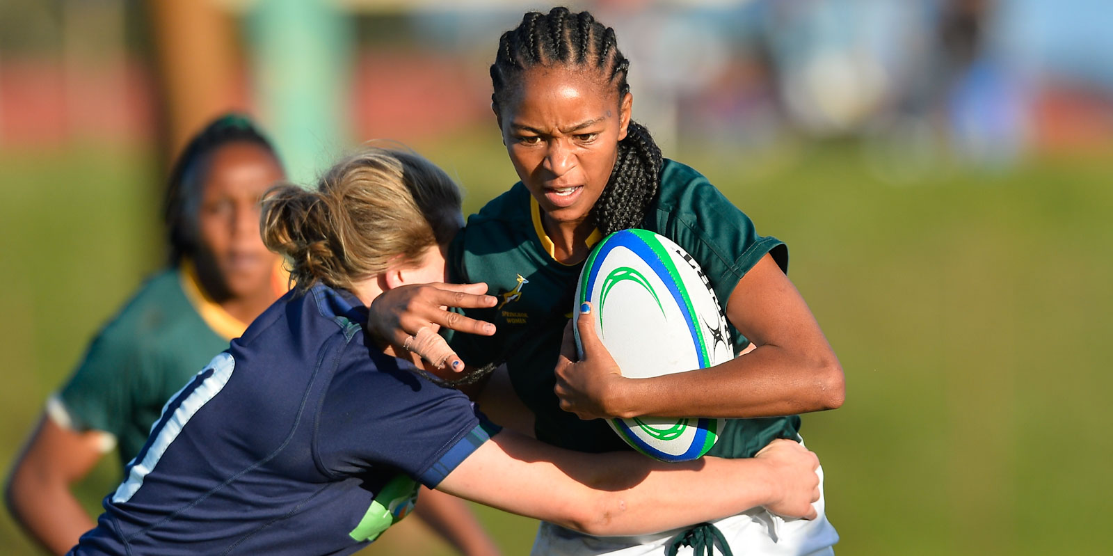 Anacedia Minnaar on debut against Spain in 2019.