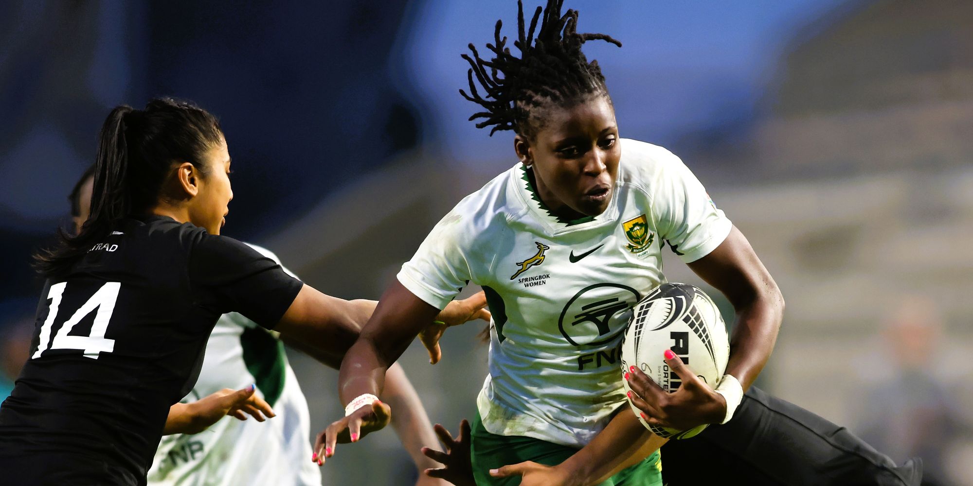 Lerato Makua put in a massive shift at flanker.