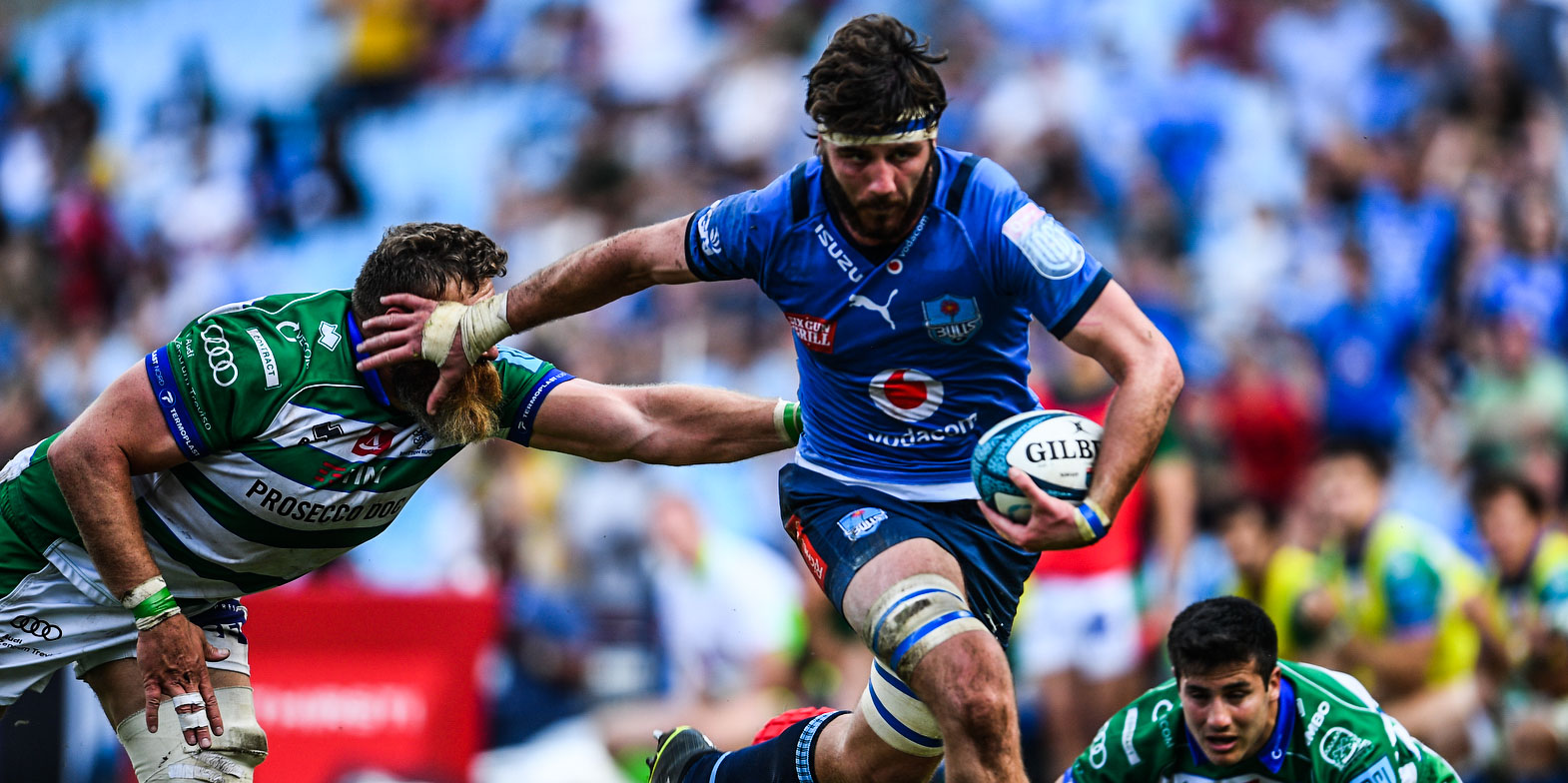 Ruan Nortje yet again put in a massive shift for the Vodacom Bulls.