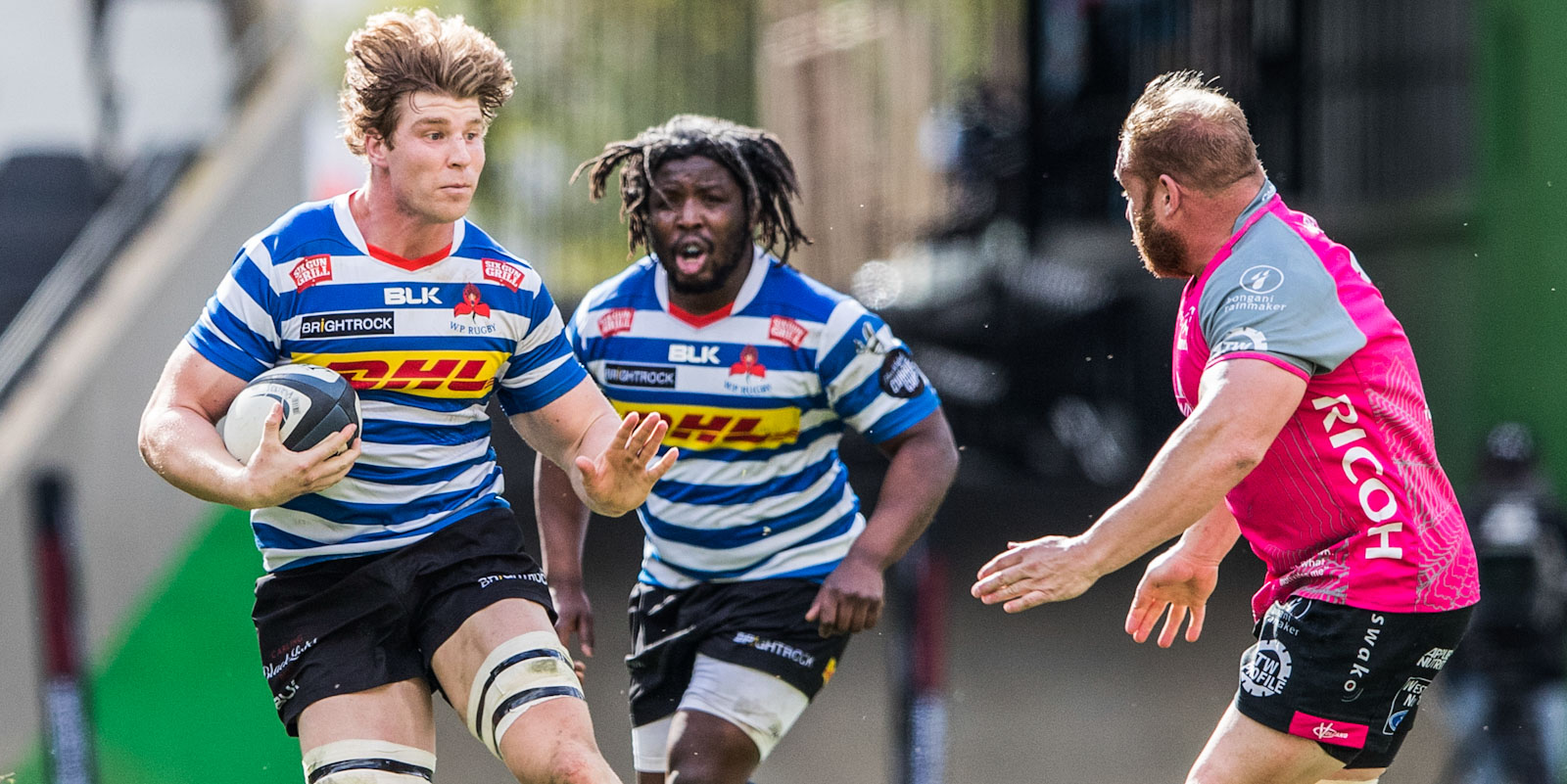 The impressive Evan Roos is back at No 8 for DHL Western Province.