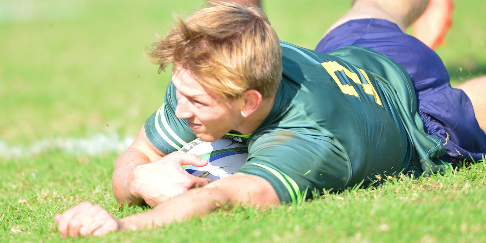 Try time for Christie Grobbelaar.