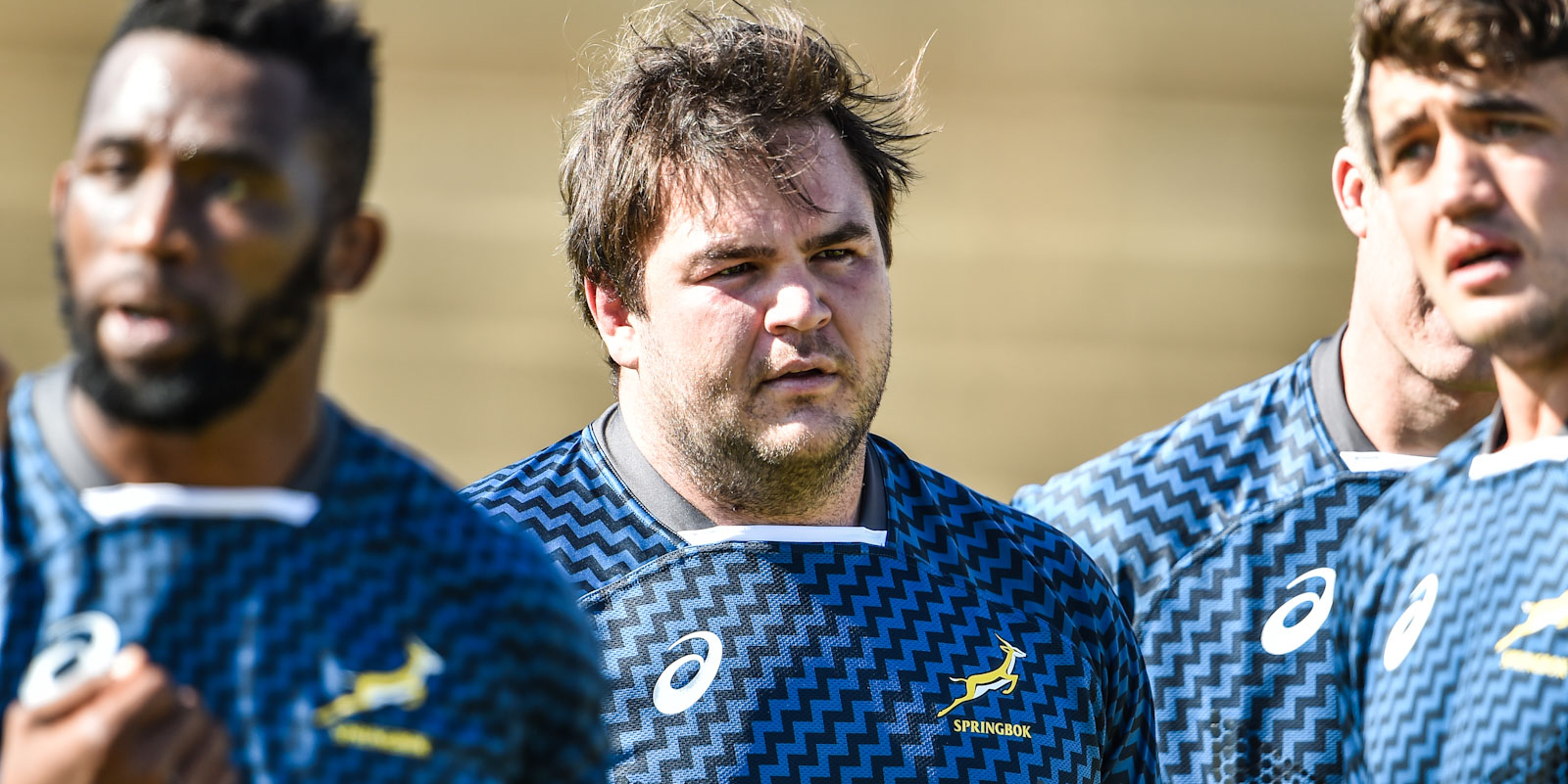 Frans Malherbe will start at tighthead prop, with Trevor Nyakane warming the bench.