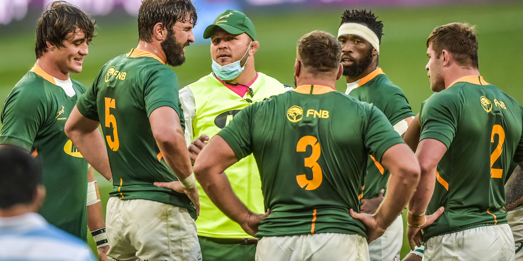 Duane Vermeulen played a slightly different role in the Tests against Argentina when he was one of the Boks' water carriers.