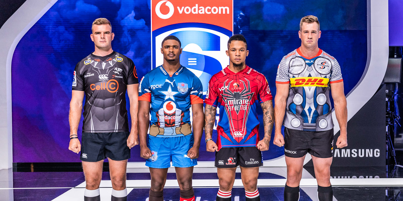 blue bulls superhero jersey