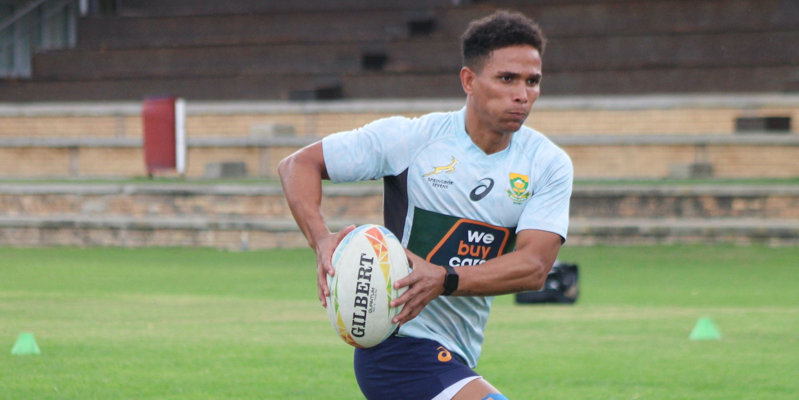 Ronald Brown last played for the Blitzboks in Dubai 2021.